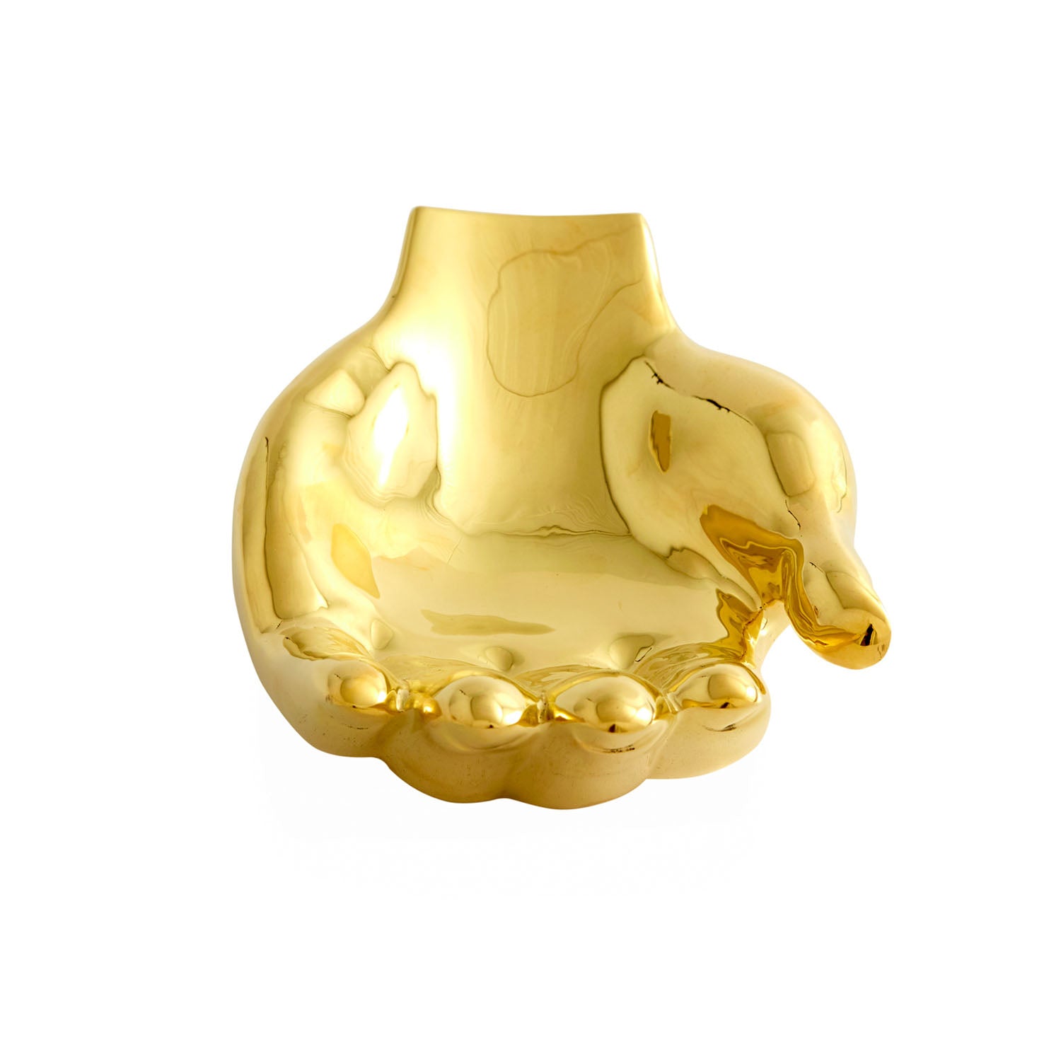 Jonathan Adler Brass Hand Bowl