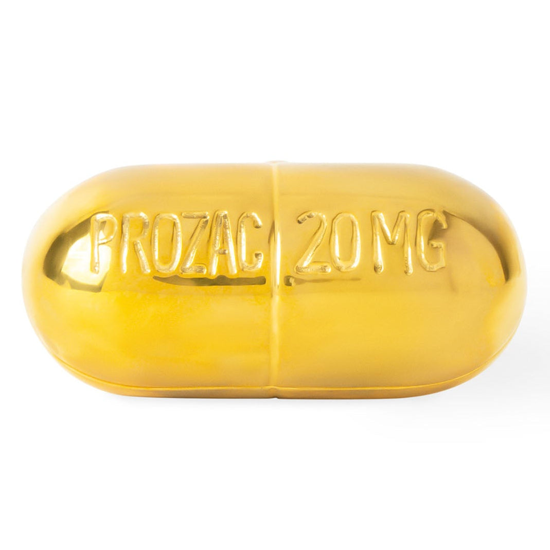 Jonathan Adler Brass Prozac Pill Box