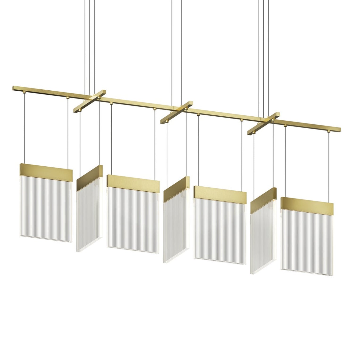 Sonneman V Panels Brass 3096.14 Pendant