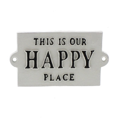 Happy Place Sign
