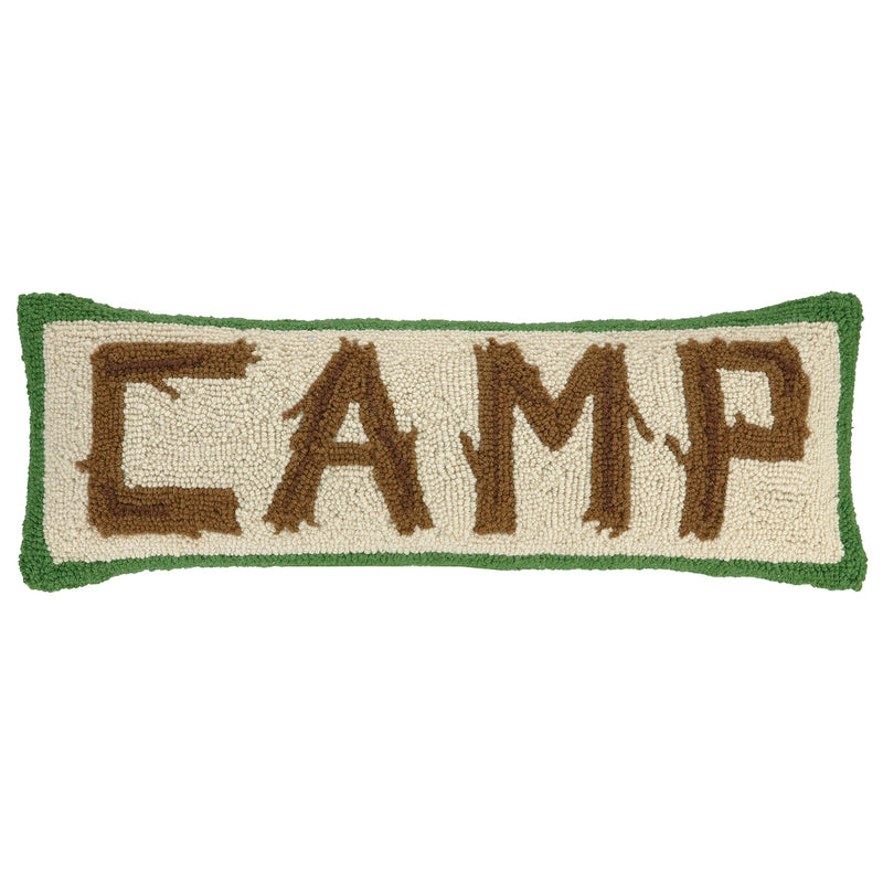 Camp Twig Hook Throw Pillow