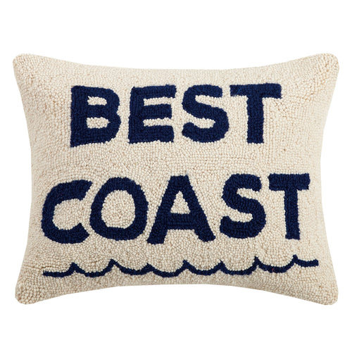 Best Coast Hook Throw Pillow