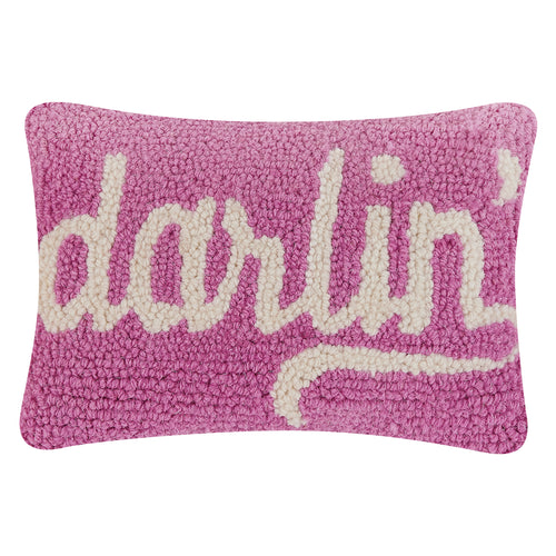 Darlin Hook Throw Pillow
