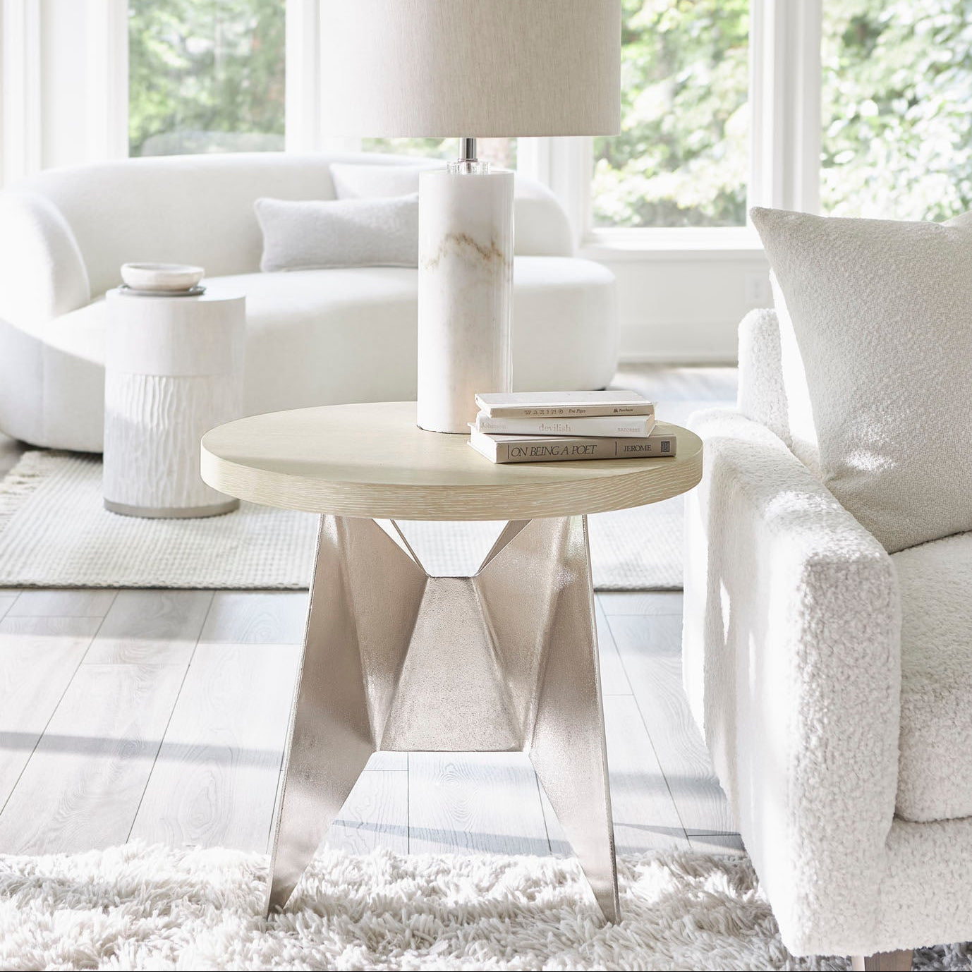 Bernhardt Solaria Round Side Table