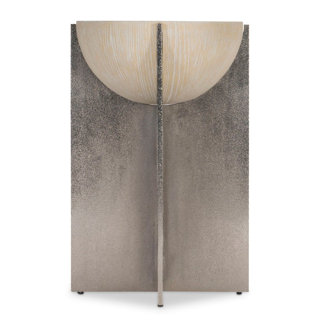 Bernhardt Solaria Aluminum Base Accent Table