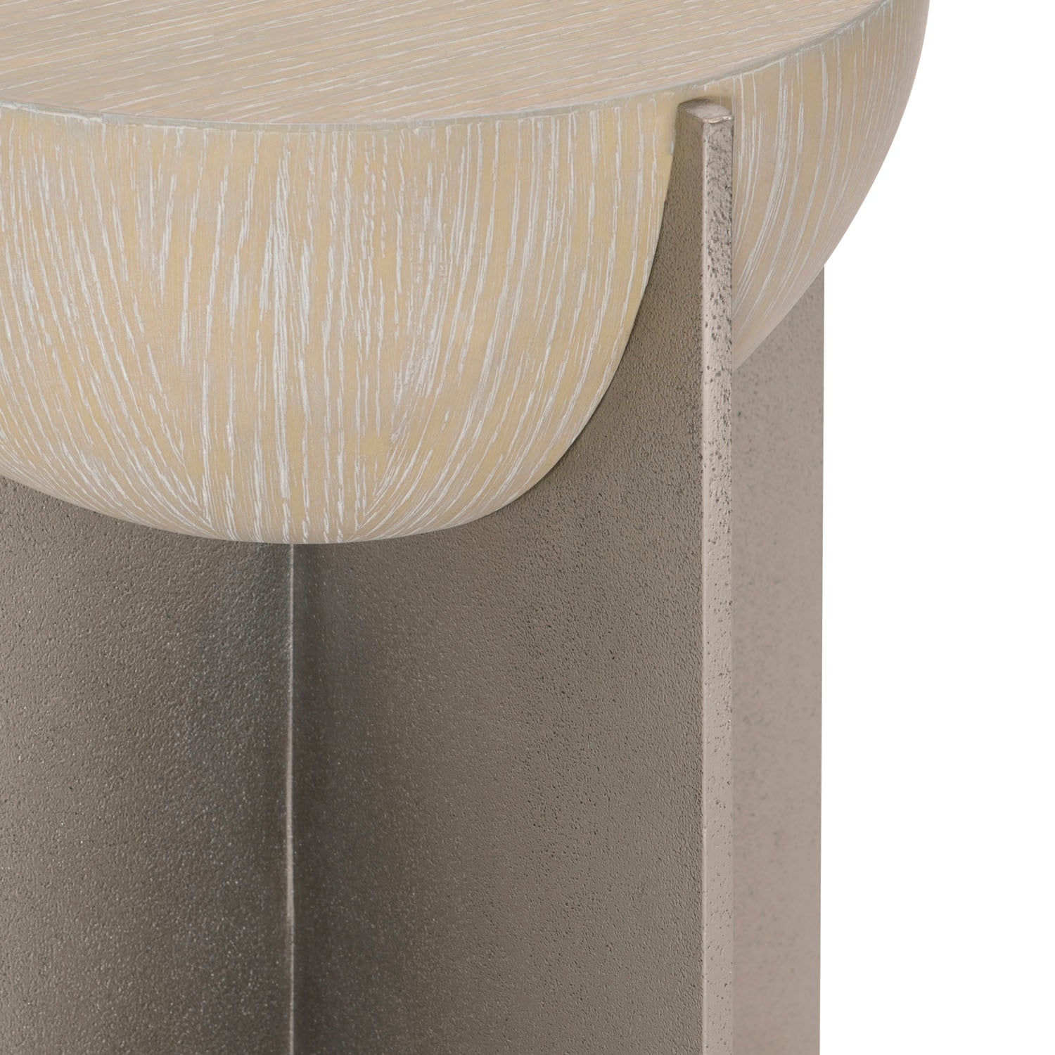 Bernhardt Solaria Aluminum Base Accent Table