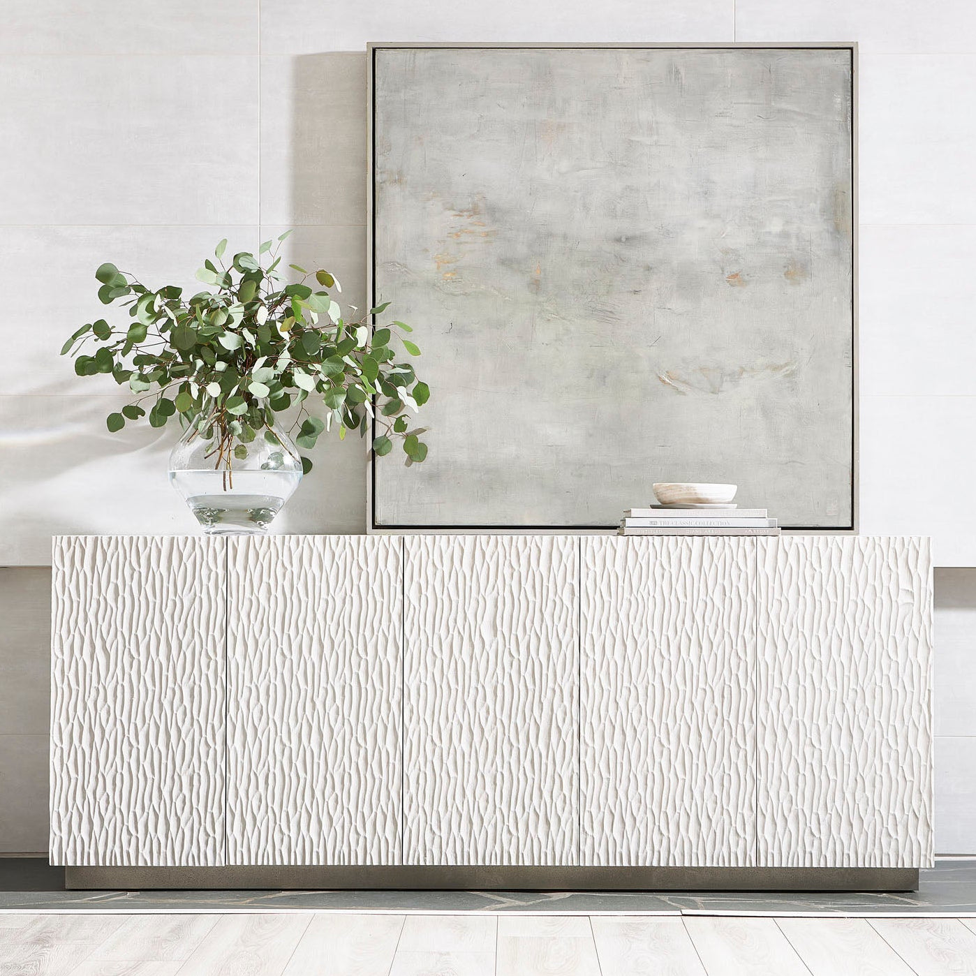 Bernhardt Solaria Entertainment Credenza with 5 Doors