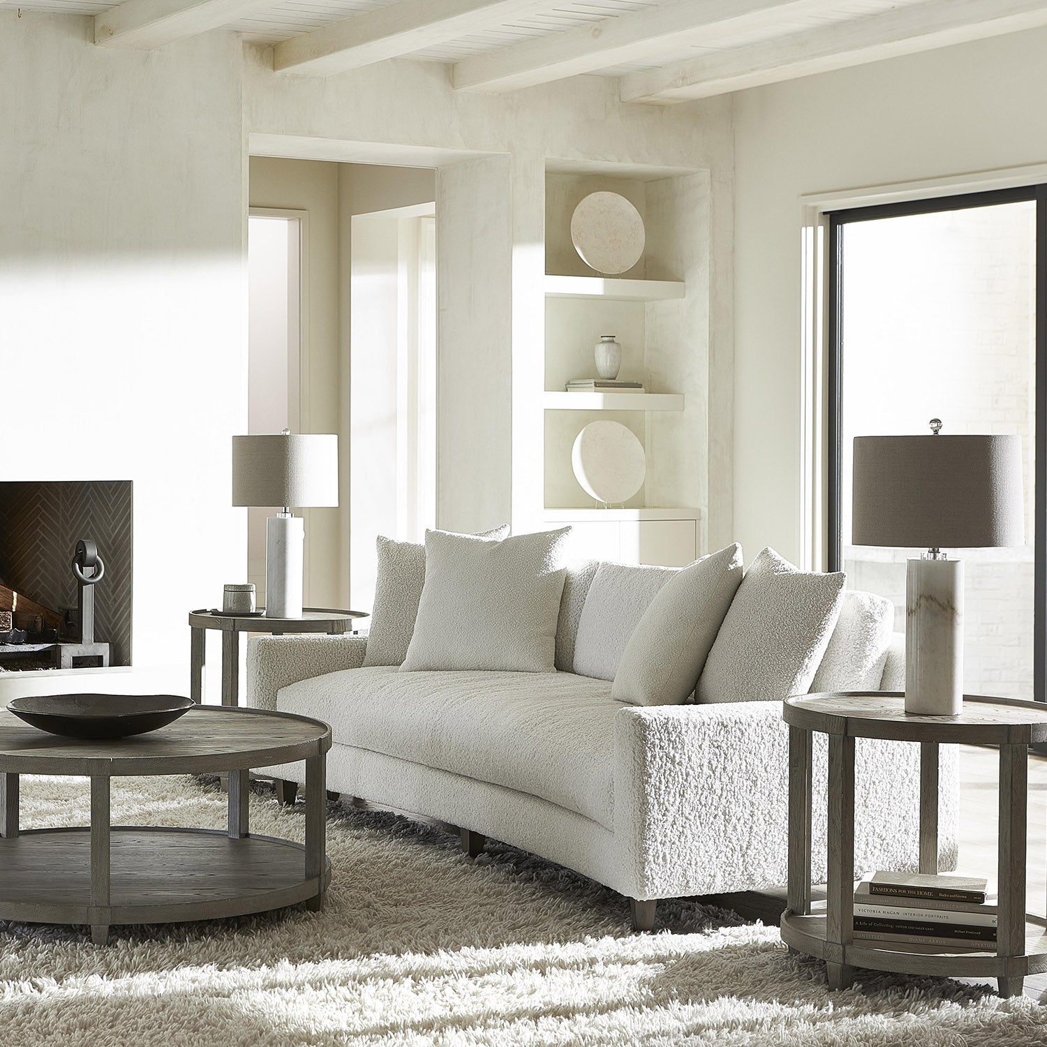 Bernhardt Albion Round Side Table