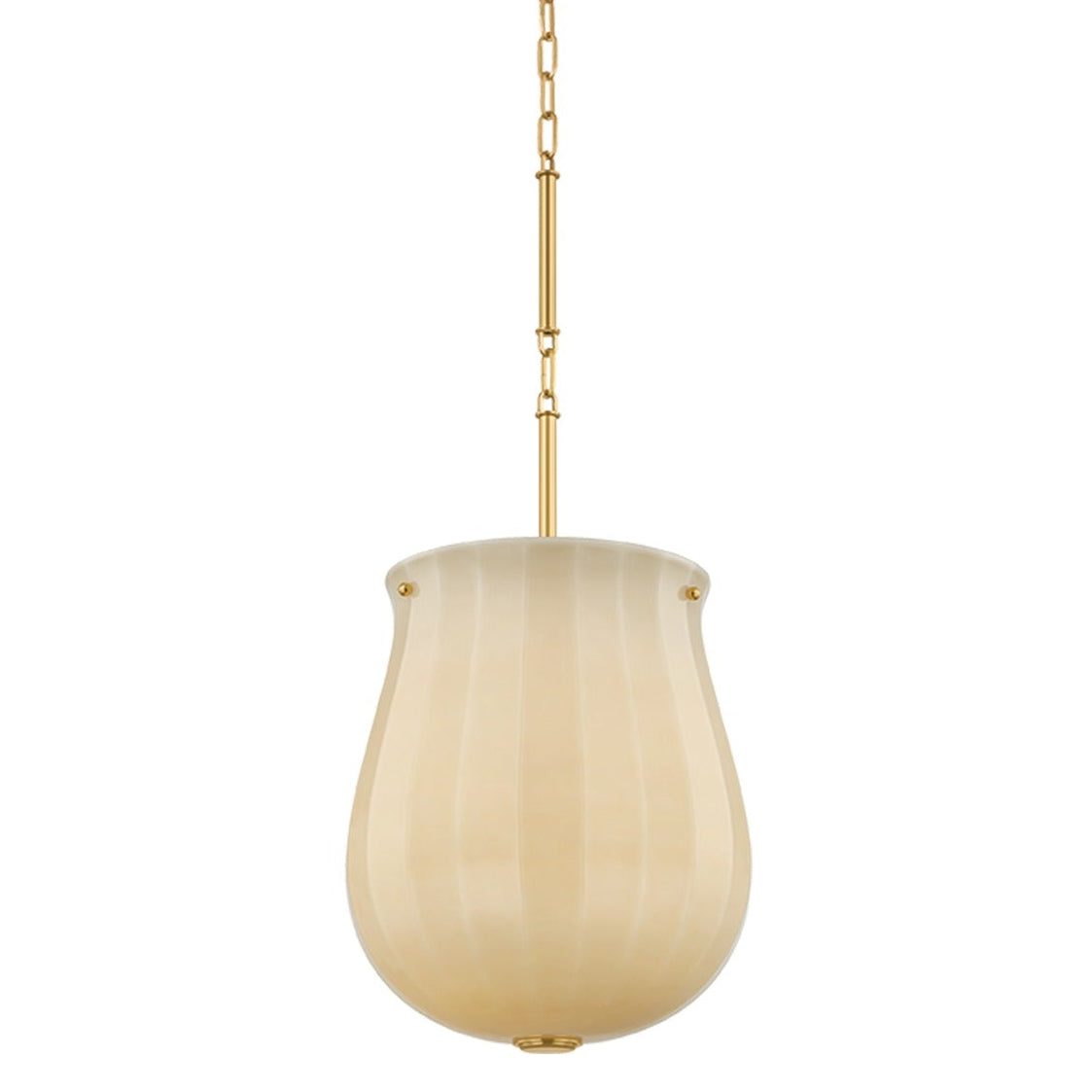Hudson Valley Lighting Nevins Brass Large Pendant