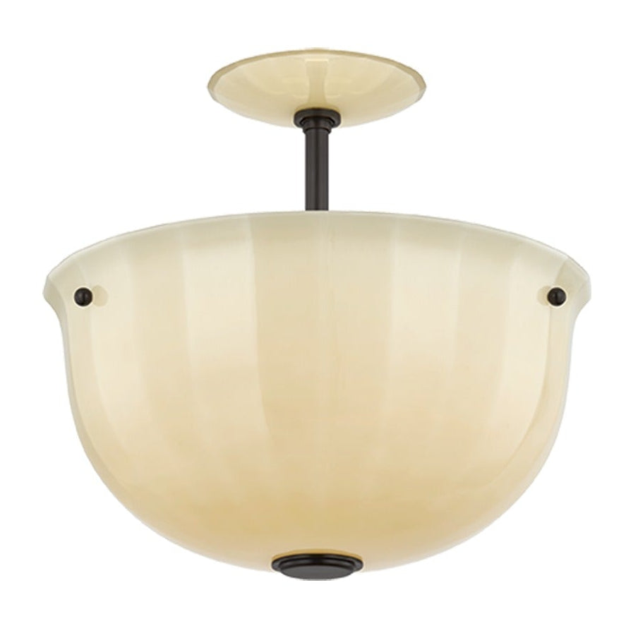 Hudson Valley Lighting Nevins Bronze Semi Flush Mount
