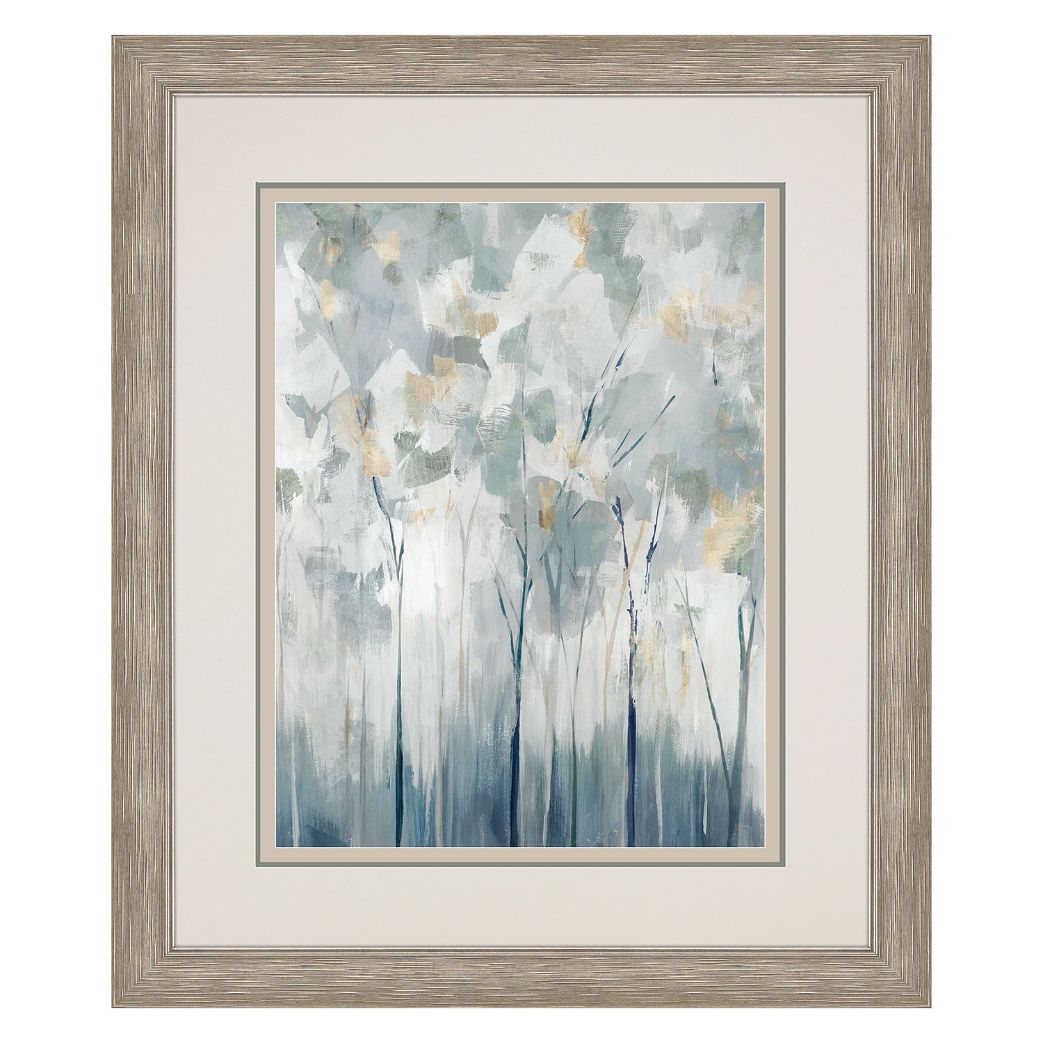 Ian C Blue Forest Adventure I Giclee Framed Art