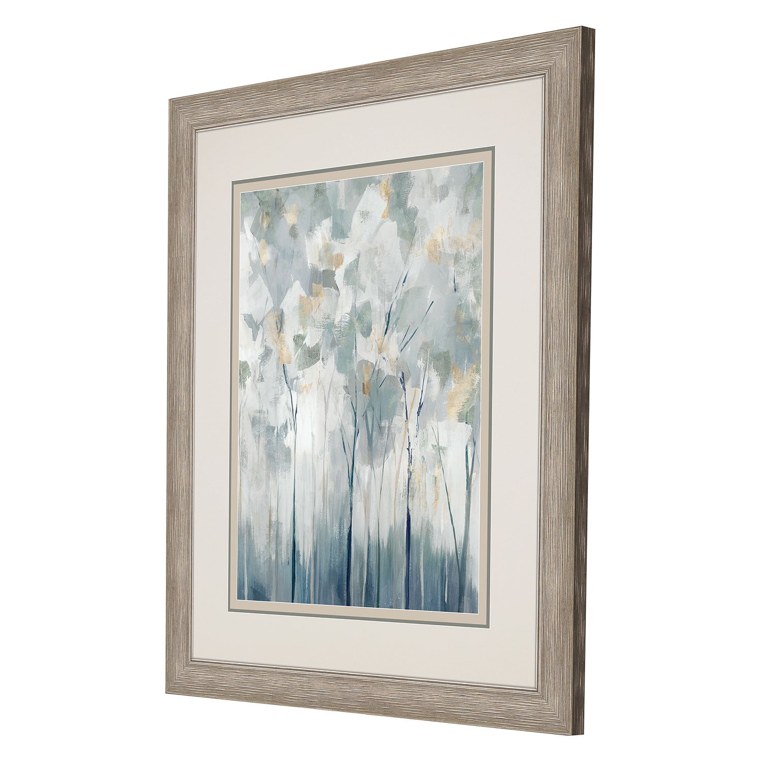 Ian C Blue Forest Adventure I Giclee Framed Art