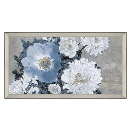 Hazlehurst Lyrical Floral Burst Giclee Framed Art