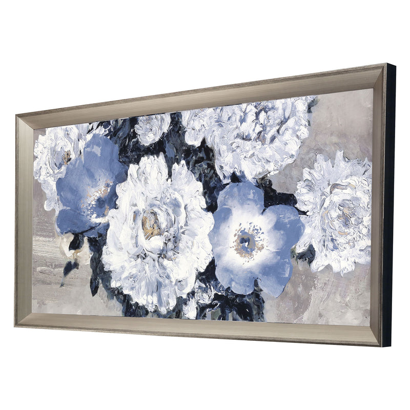 Hazlehurst Lyrical Floral Flare Giclee Framed Art
