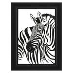 Blake Bold Spots Zebra Giclee Framed Art