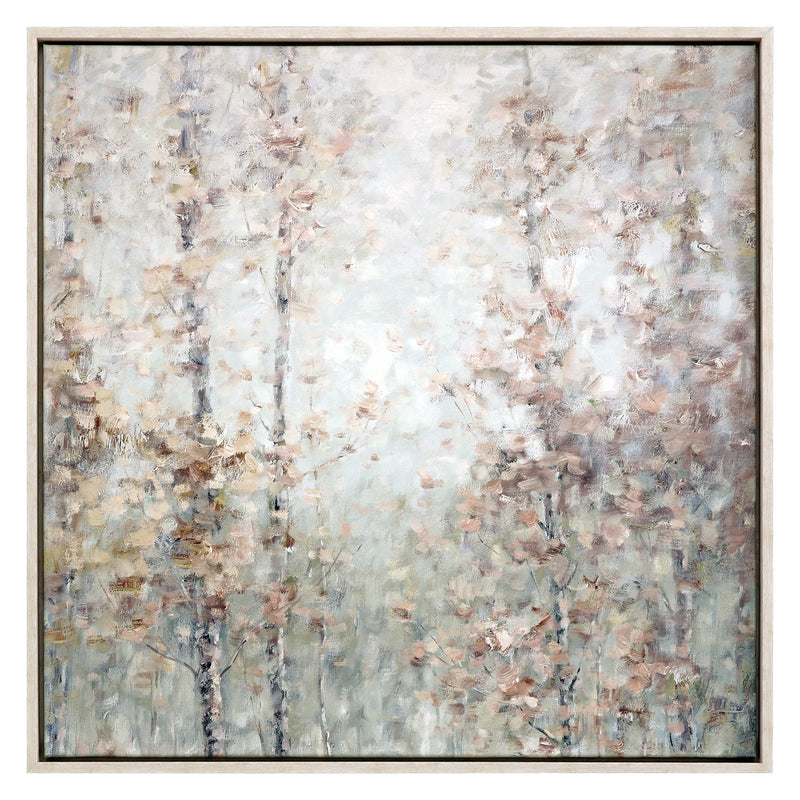 Young Softly Tinted Woods Canvas Art