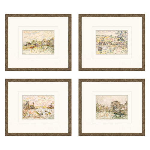 Signac Petite Landscapes Framed Art Set of 4