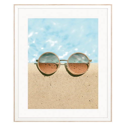 Okula Summer Chill - Shade Framed Art