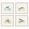 Sheppard Sea Turtle Reef Framed Art Set of 4