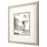 Barnes Ivory Gold and Gray I Framed Art