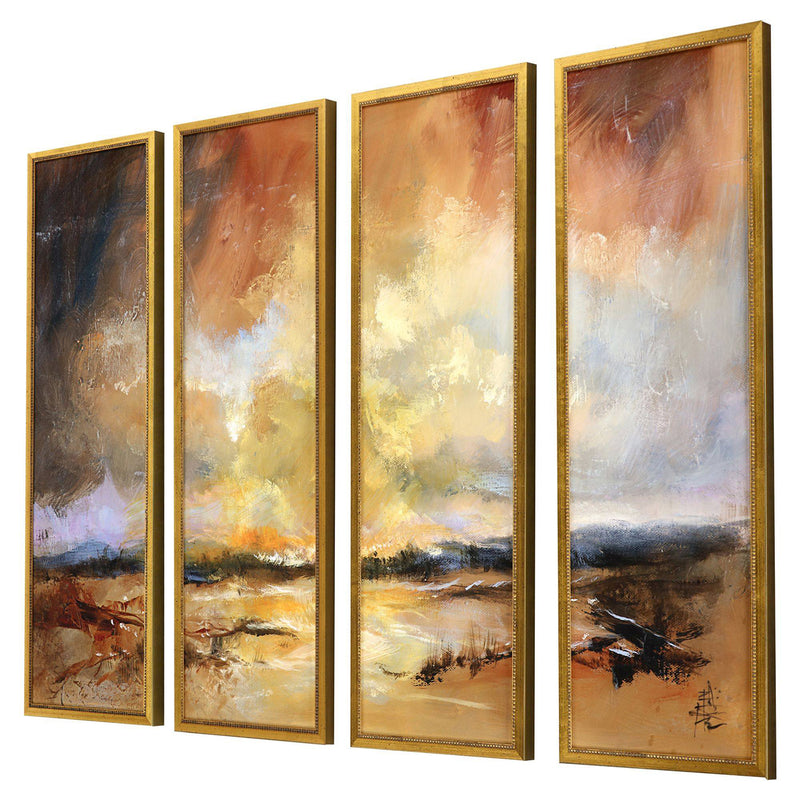 Doyle Stormy Shores Framed Art Set of 4