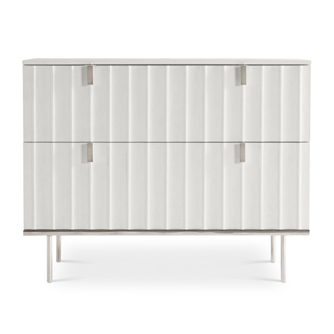 Bernhardt Modulum Faux Stone Nightstand