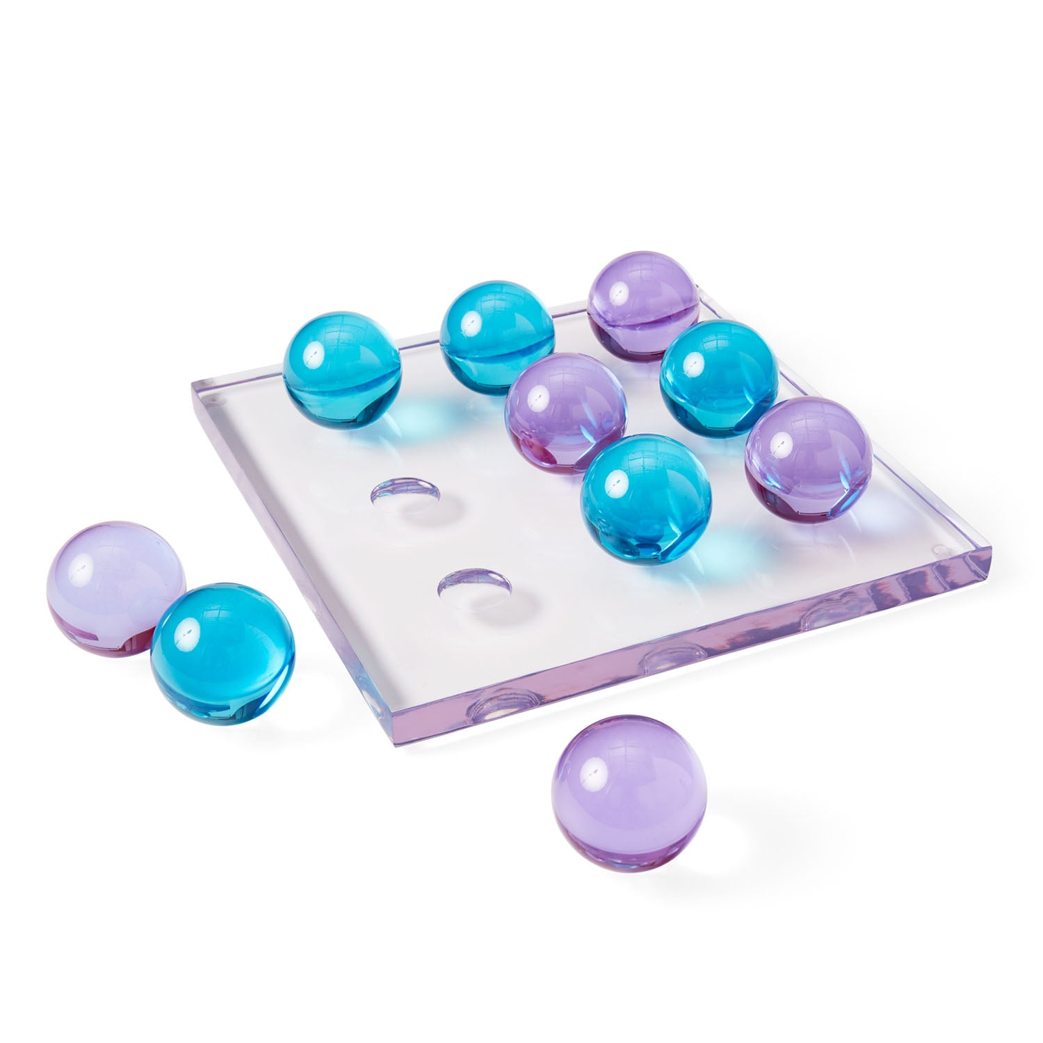 Jonathan Adler Acrylic Tic-Tac-Toe Set