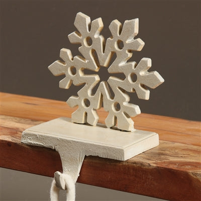 Franklin Home Snowflake Stocking Holder - Thumbnail 2