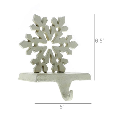 Franklin Home Snowflake Stocking Holder - Thumbnail 4