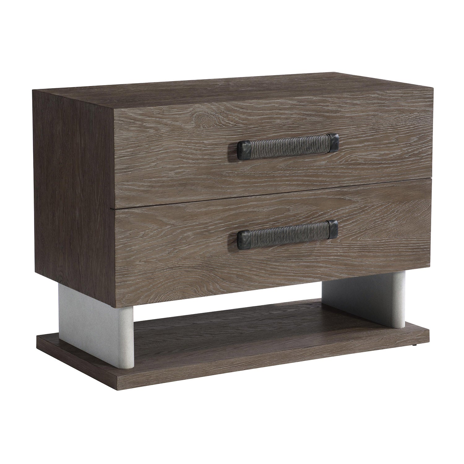 Bernhardt Casa Paros Nightstand with Panel Base