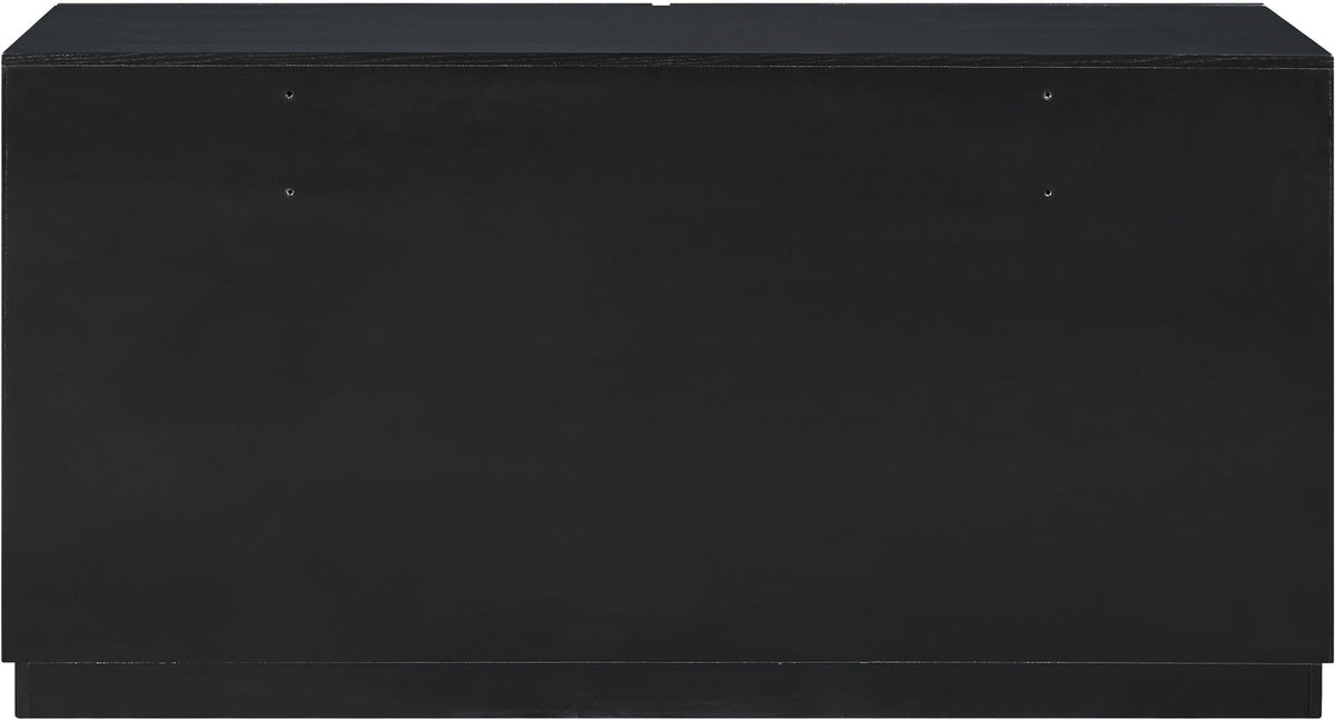 Weave Black Oak Veneer Dresser