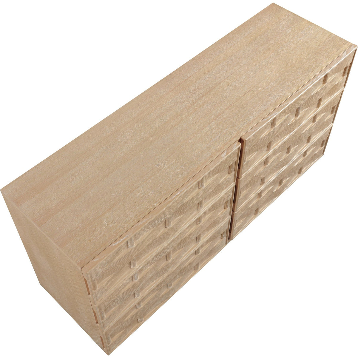 Weave Natural Oak Veneer Dresser