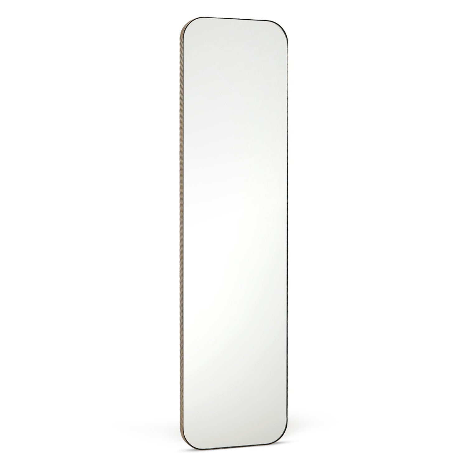 Interlude Home Camille Gilded Brass Narrow Mirror