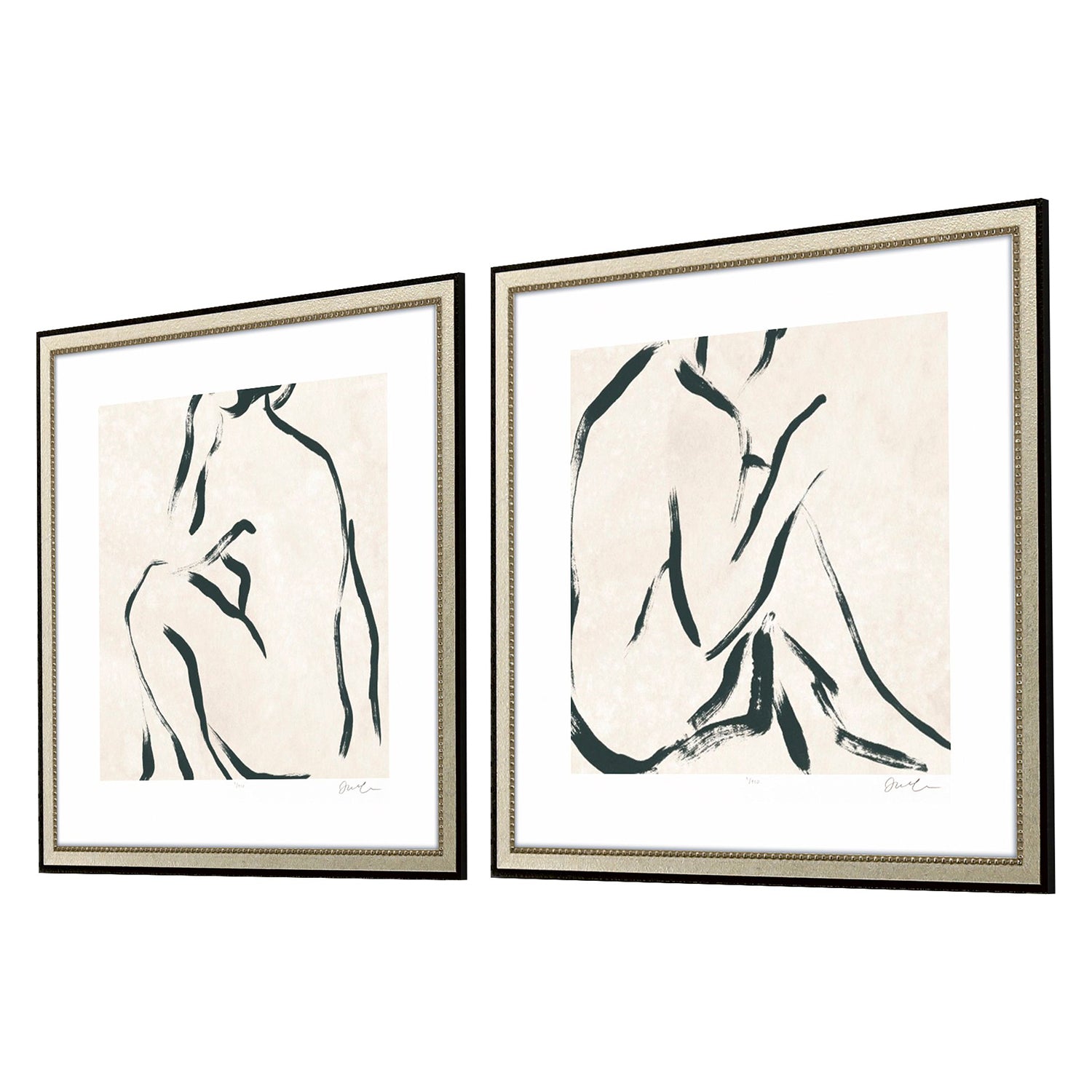 Vess Line Study II Framed Art Set of 2