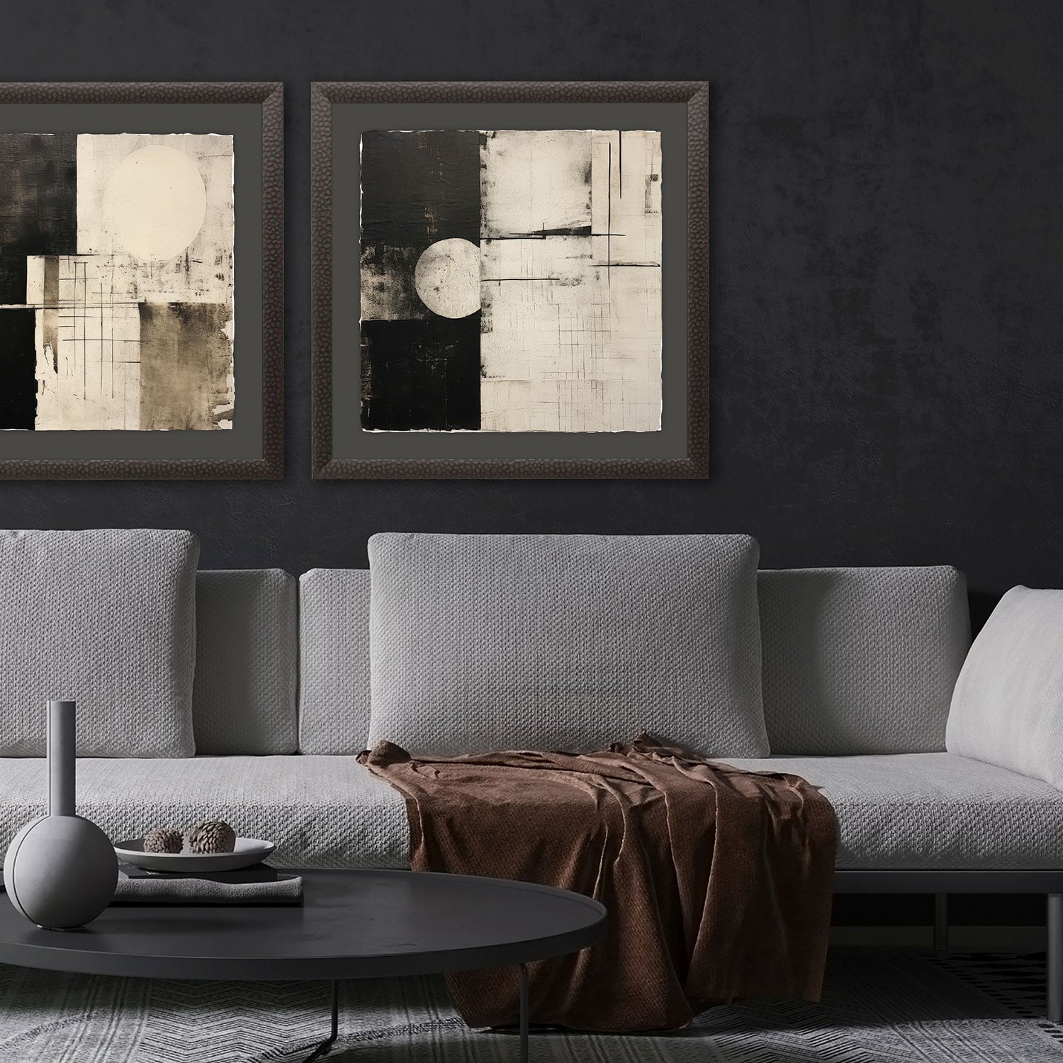 Orlov Shattered Impressions II Framed Art