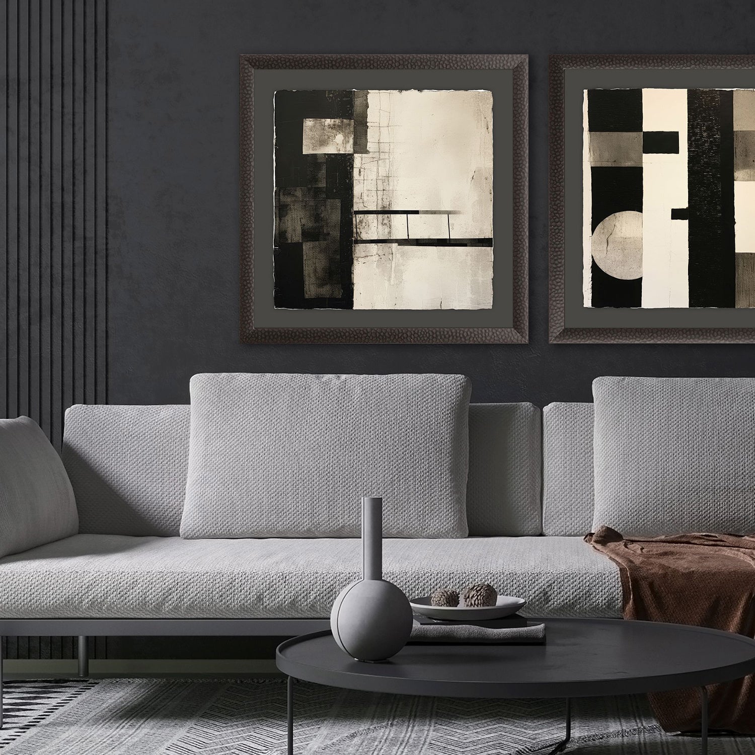 Orlov Shattered Impressions III Framed Art