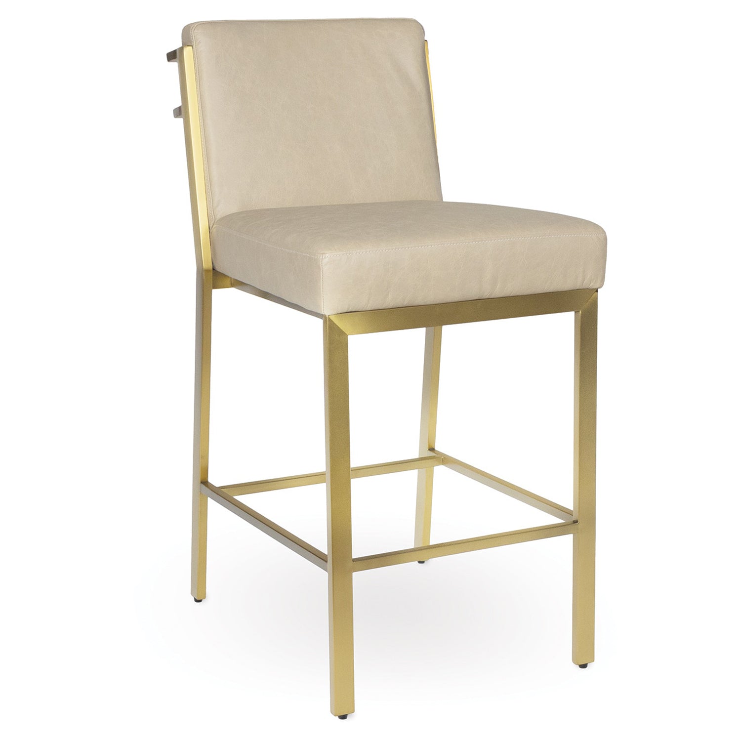 Regina Andrew Chantal Leather Counter Stool