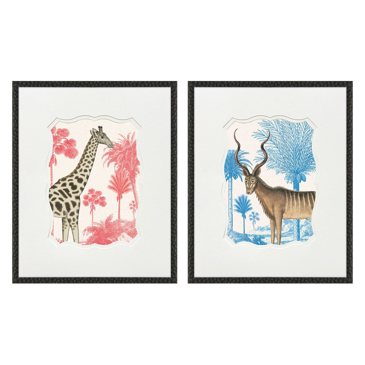 Drammis Wild Wonderland I Framed Artwork Set of 2