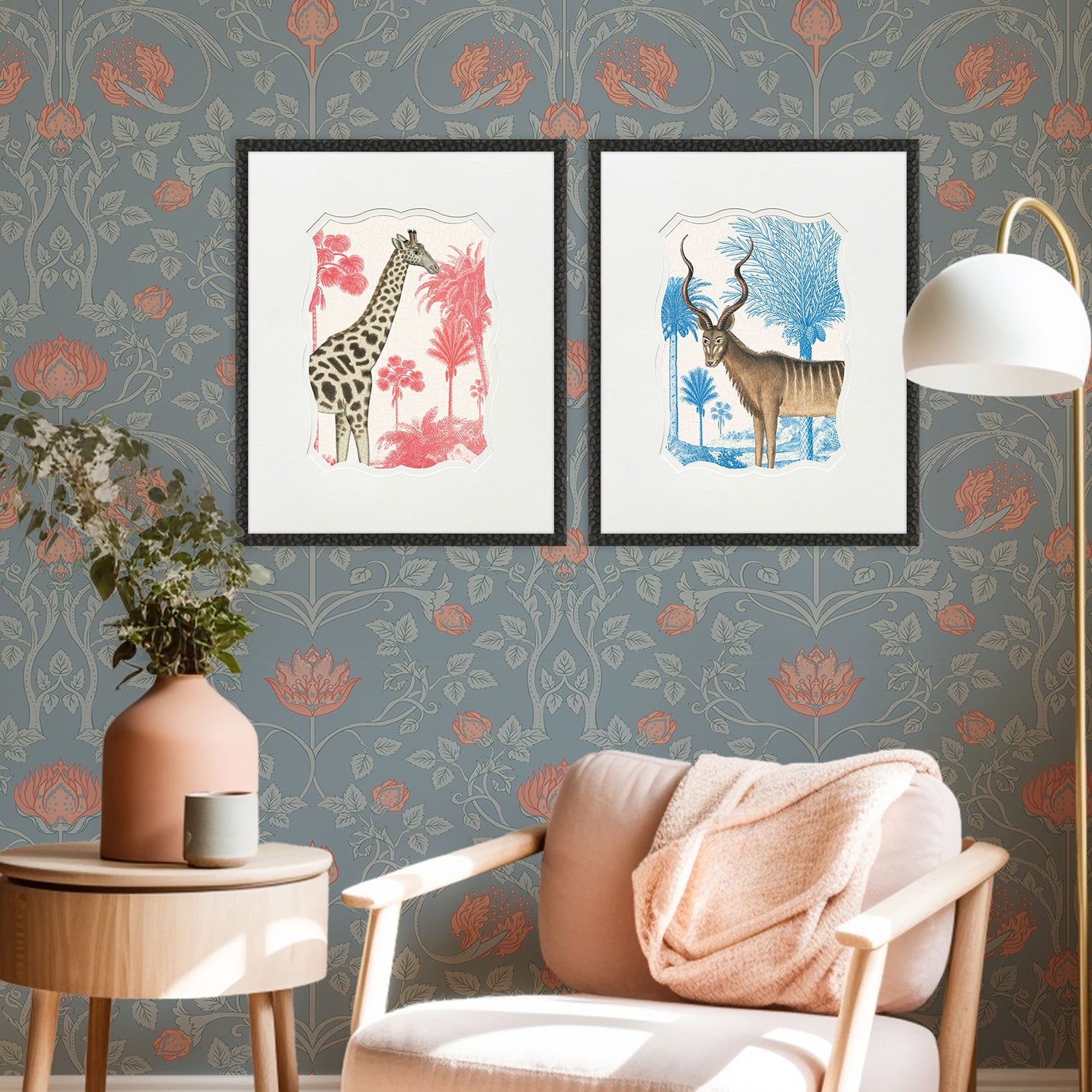 Drammis Wild Wonderland I Framed Artwork Set of 2