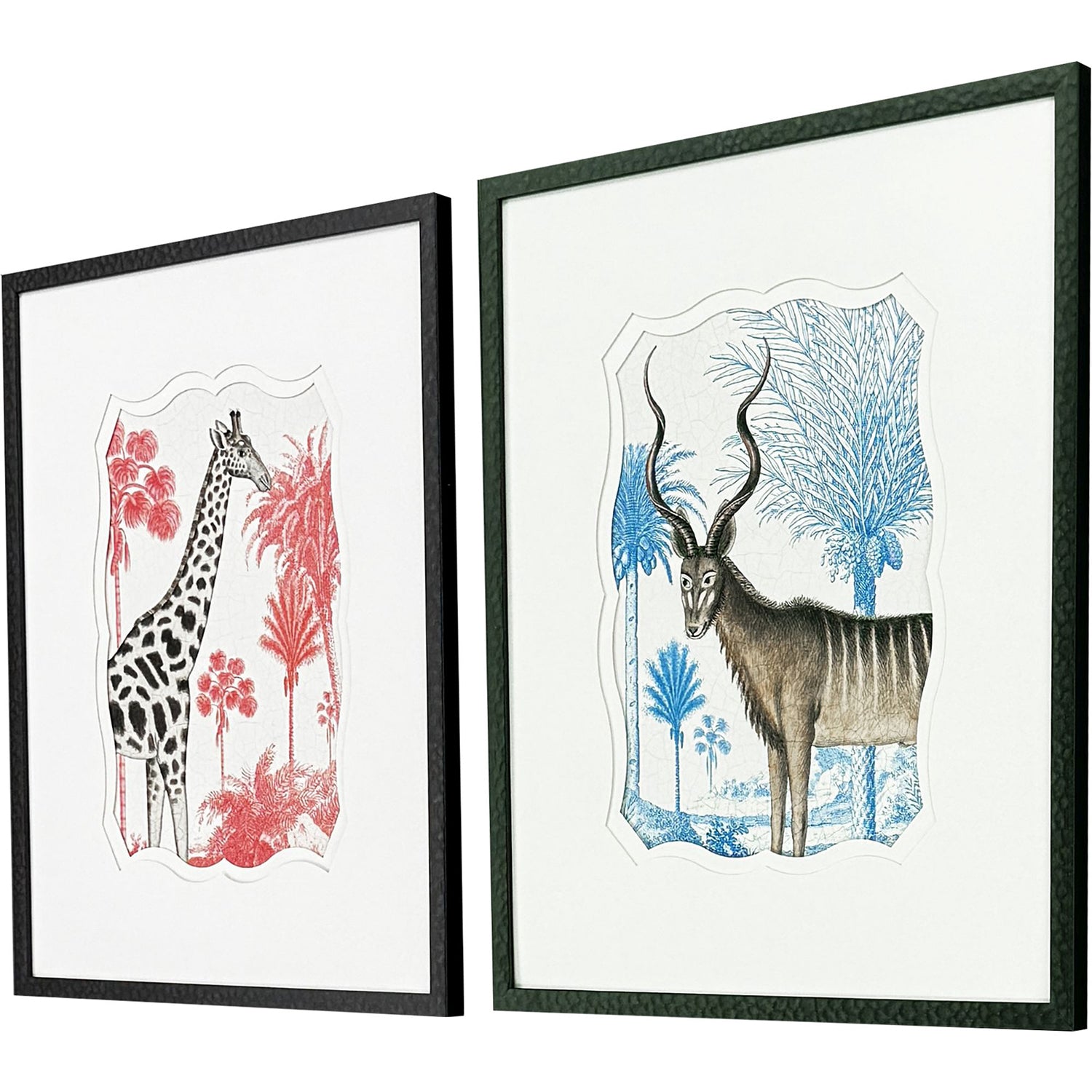 Drammis Wild Wonderland I Framed Artwork Set of 2
