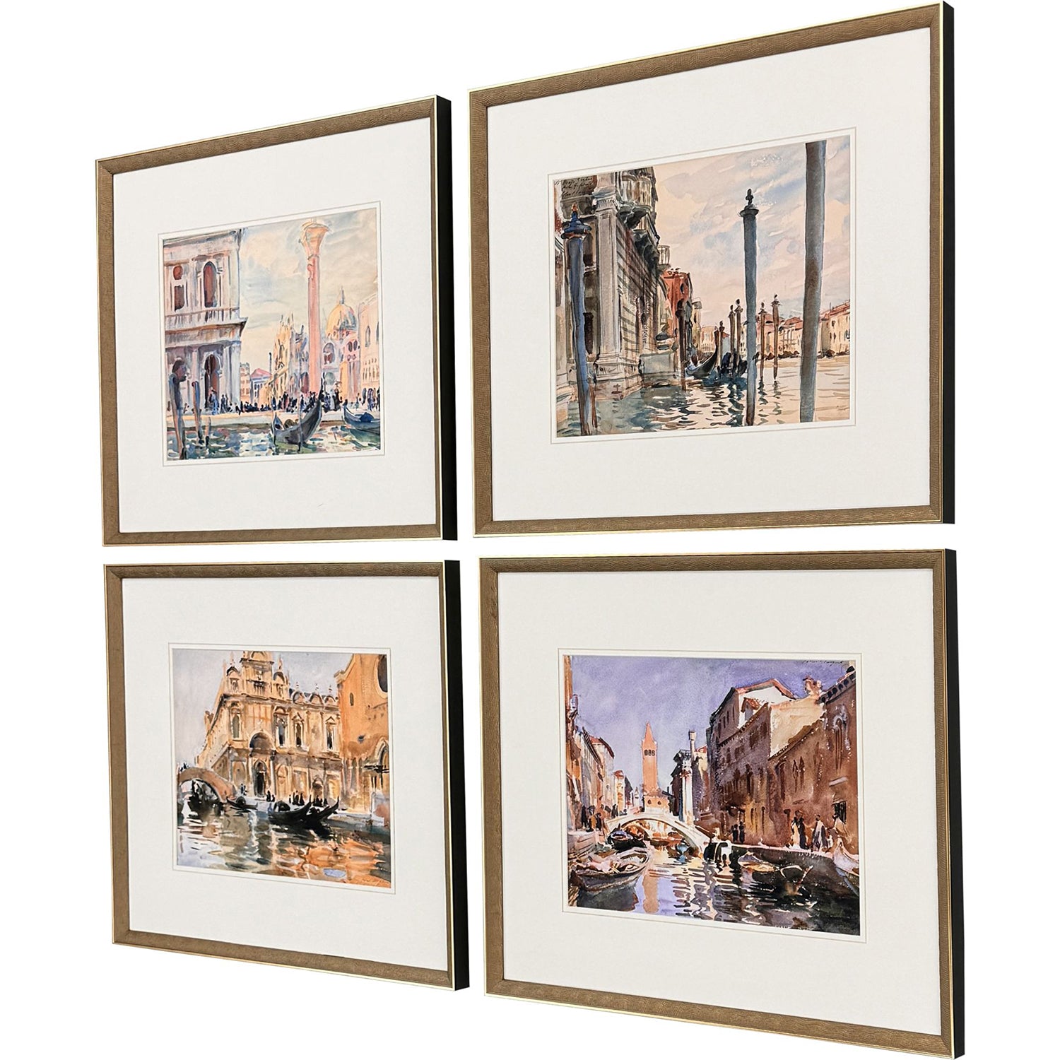 Sargent Venice Framed Artwork Set of 4