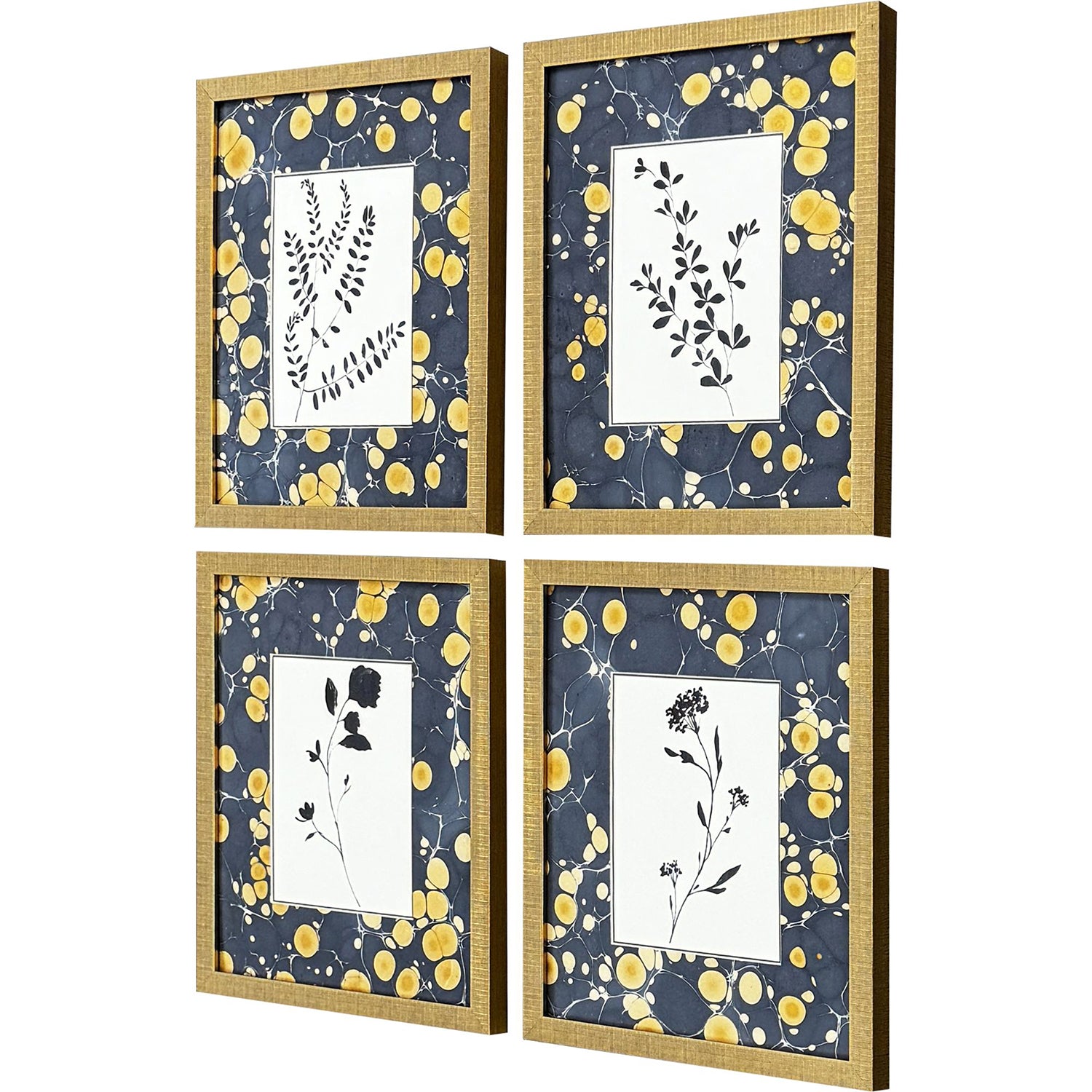 Nai Simple Nature Framed Artwork Set of 4