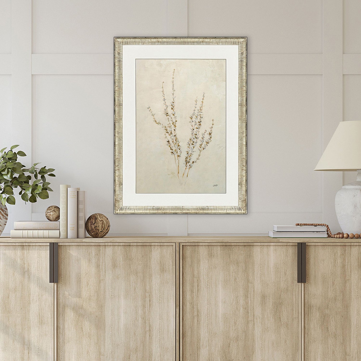 Purinton Whispering Grasses III Framed Artwork