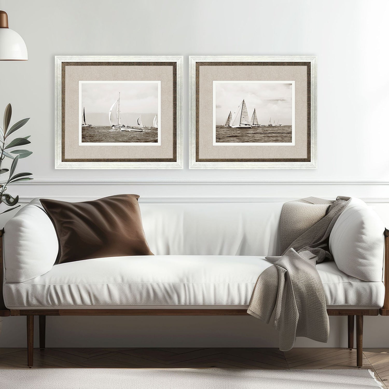 Langdon Regatta II Framed Artwork Set of 2