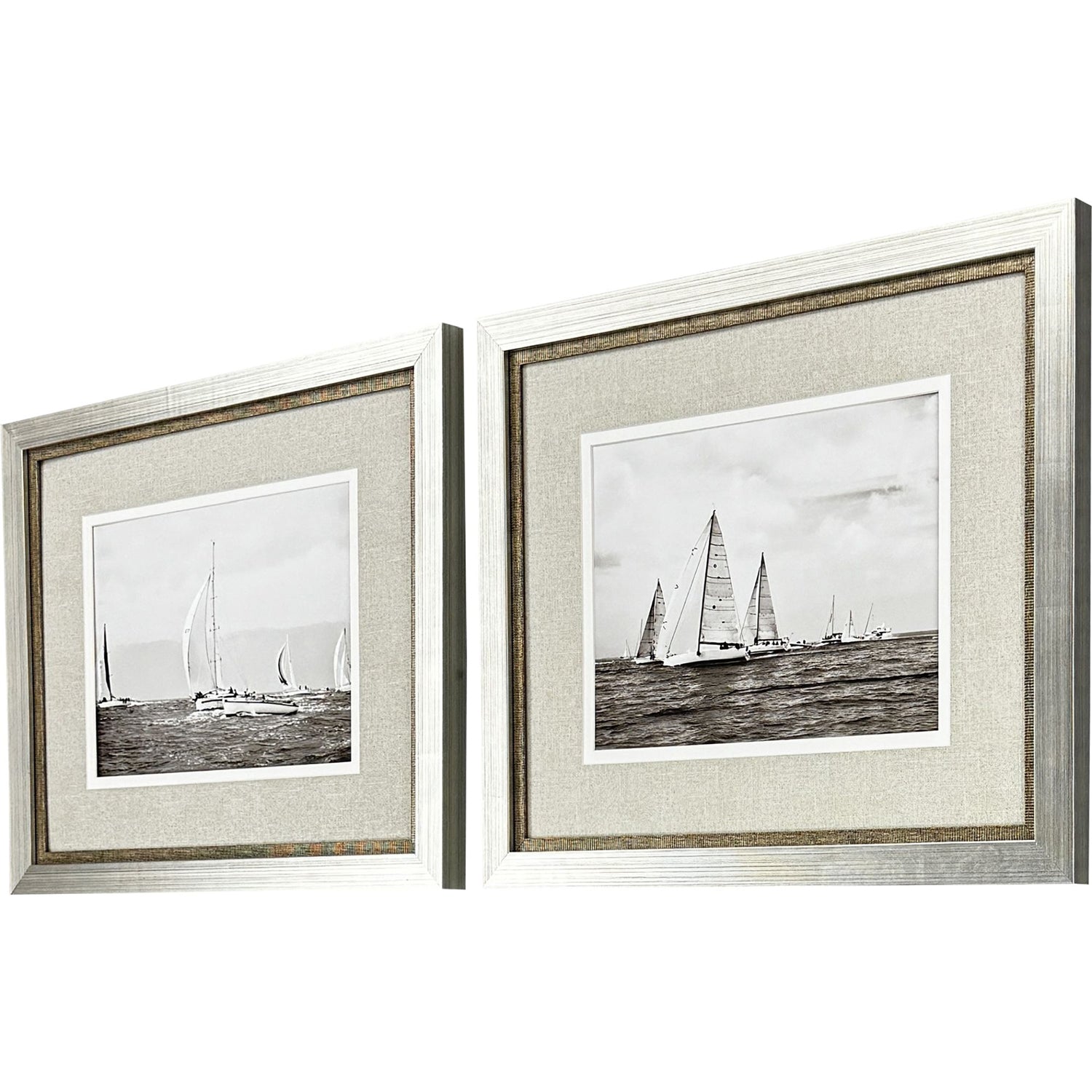 Langdon Regatta II Framed Artwork Set of 2