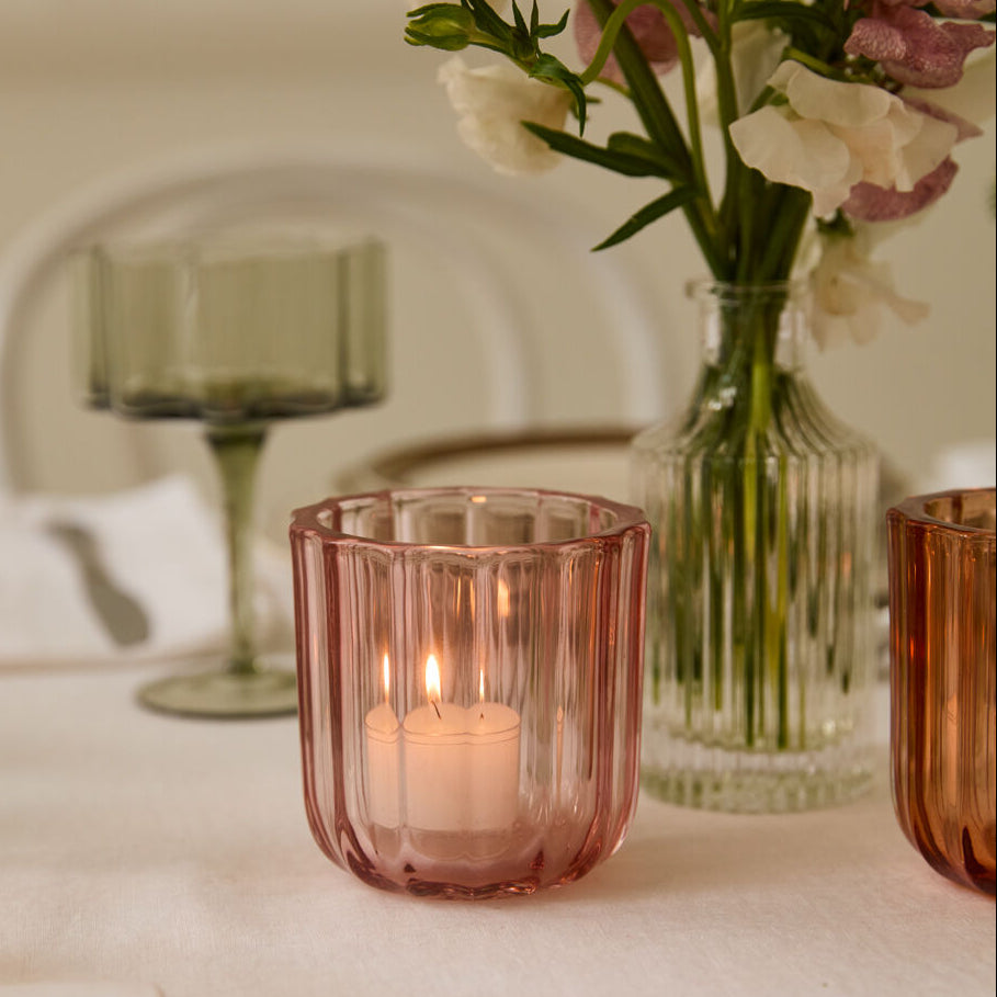 Tanger Votive Candle Holder Set of 4 displayed as home styling inspiration