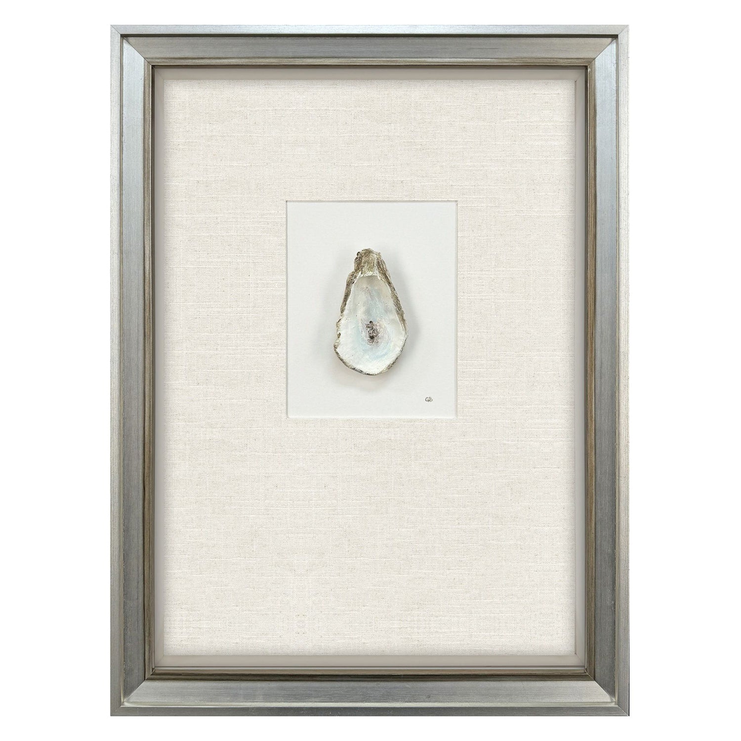 Baker Oyster in Paradise I Framed Artwork