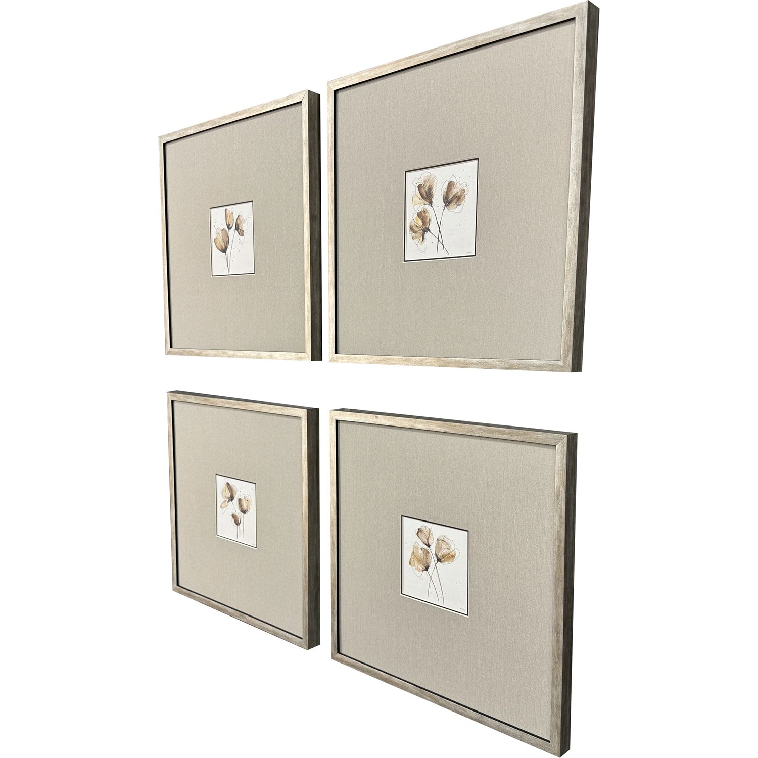 Krinlox Small Grandeur Frame Artwork Set of 4