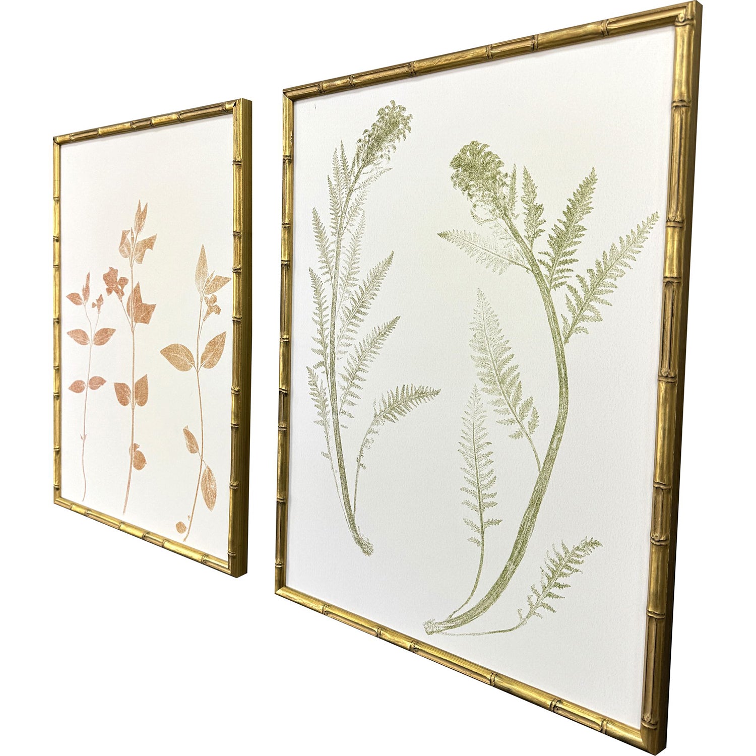 Bell Floral Trace I Framed Artwork Set of 2