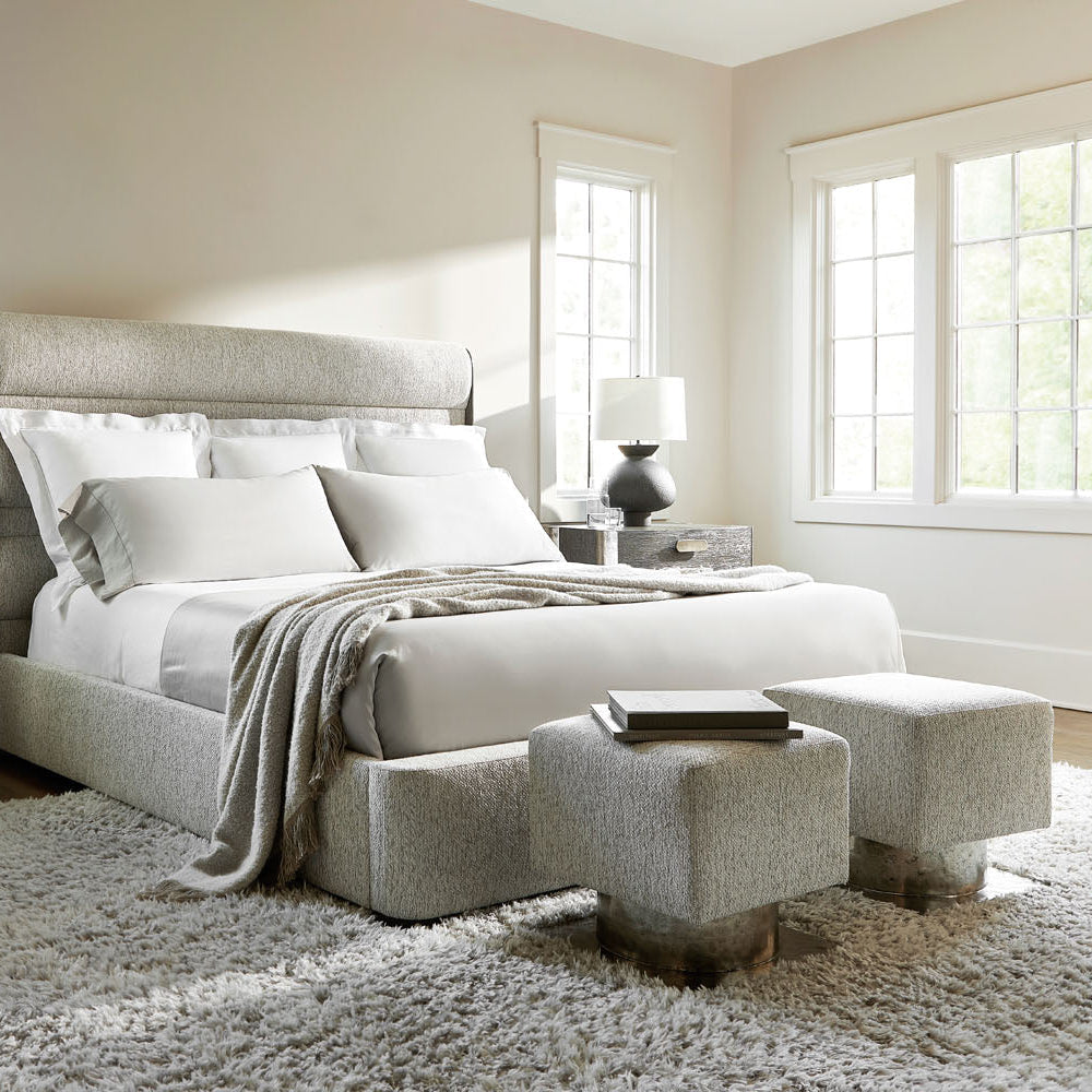 Bernhardt Prado Bright Graphite Bench